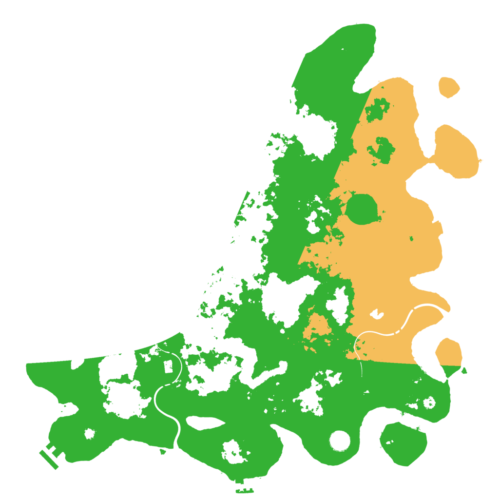 Biome Rust Map: Procedural Map, Size: 4250, Seed: 1949852723