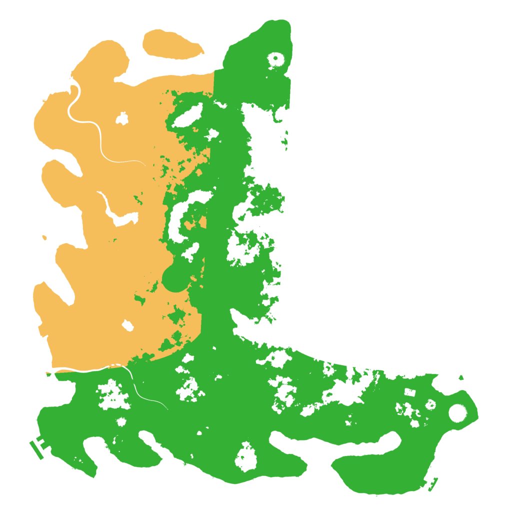 Biome Rust Map: Procedural Map, Size: 5000, Seed: 1779862324
