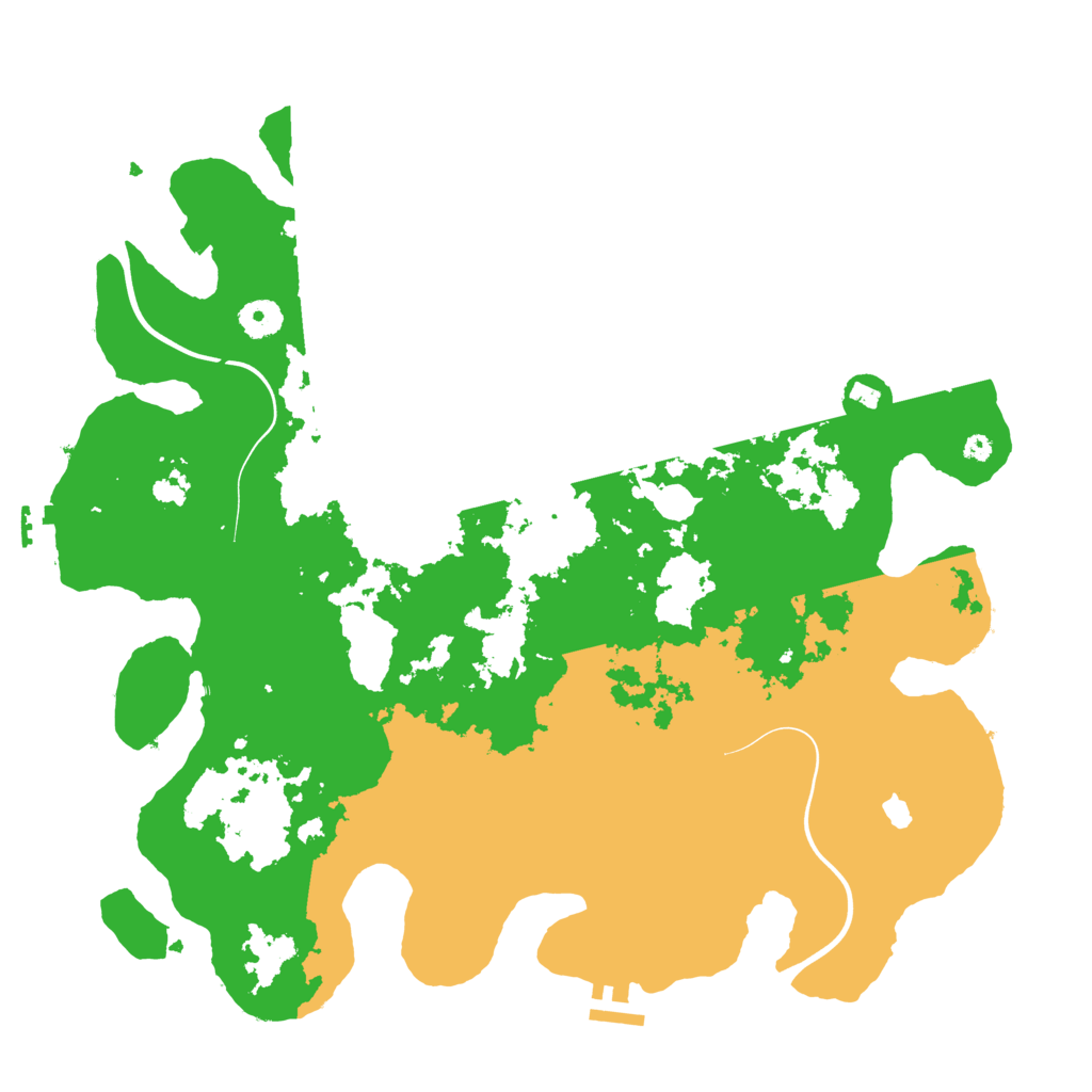 Biome Rust Map: Procedural Map, Size: 4010, Seed: 1