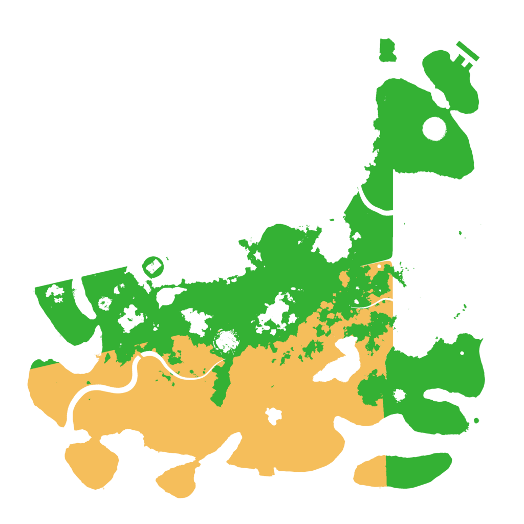 Biome Rust Map: Procedural Map, Size: 4000, Seed: 1180109653