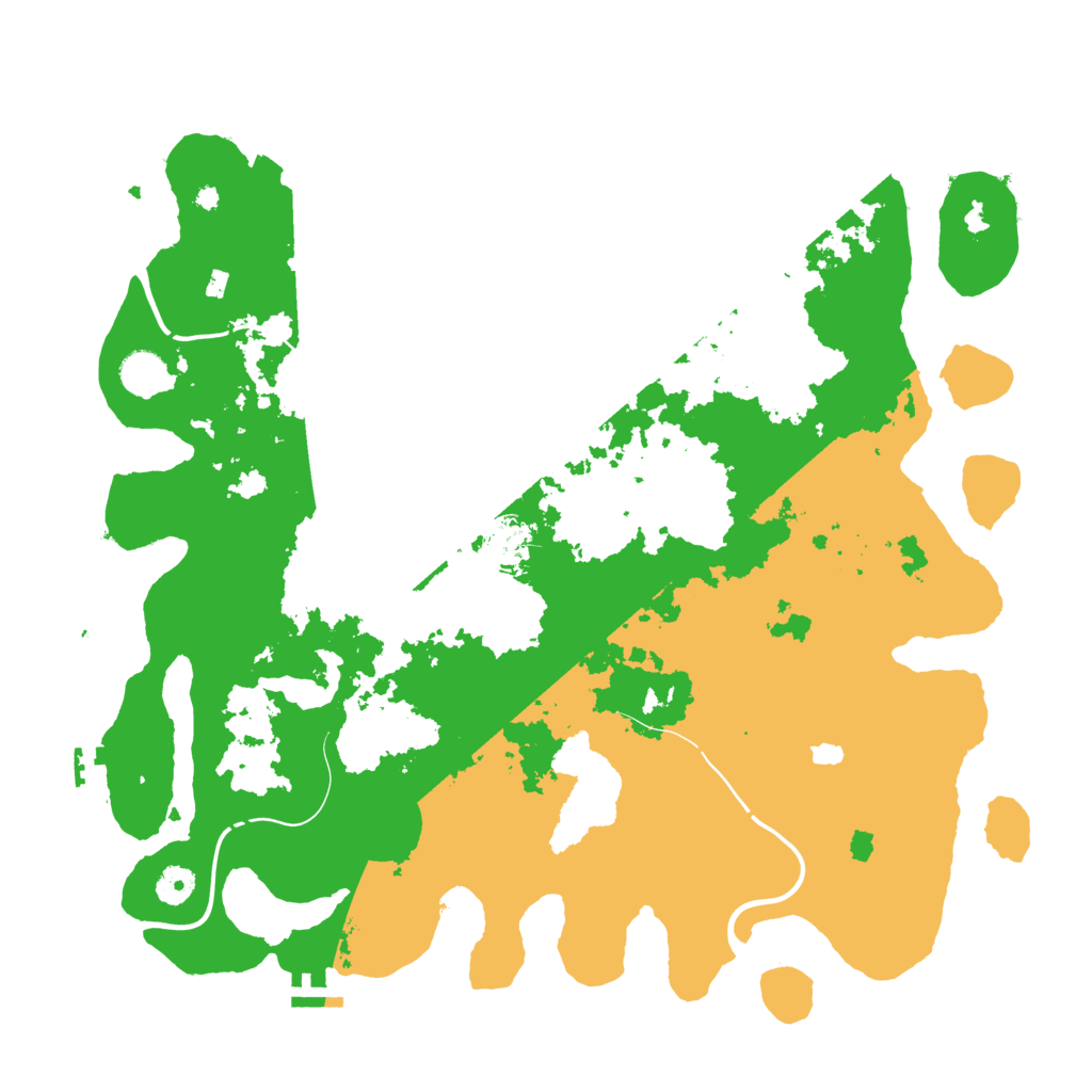 Biome Rust Map: Procedural Map, Size: 4250, Seed: 1585679240