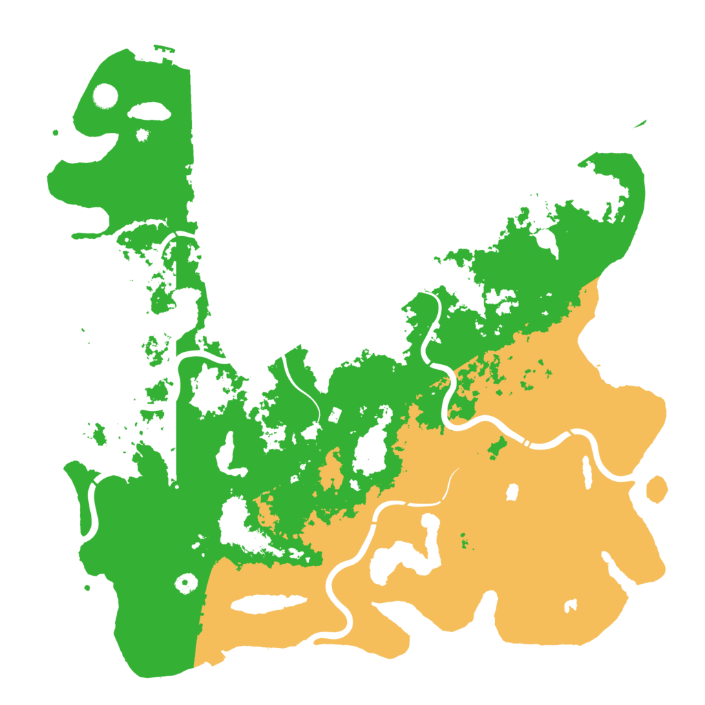 Biome Rust Map: Procedural Map, Size: 5000, Seed: 1643892548