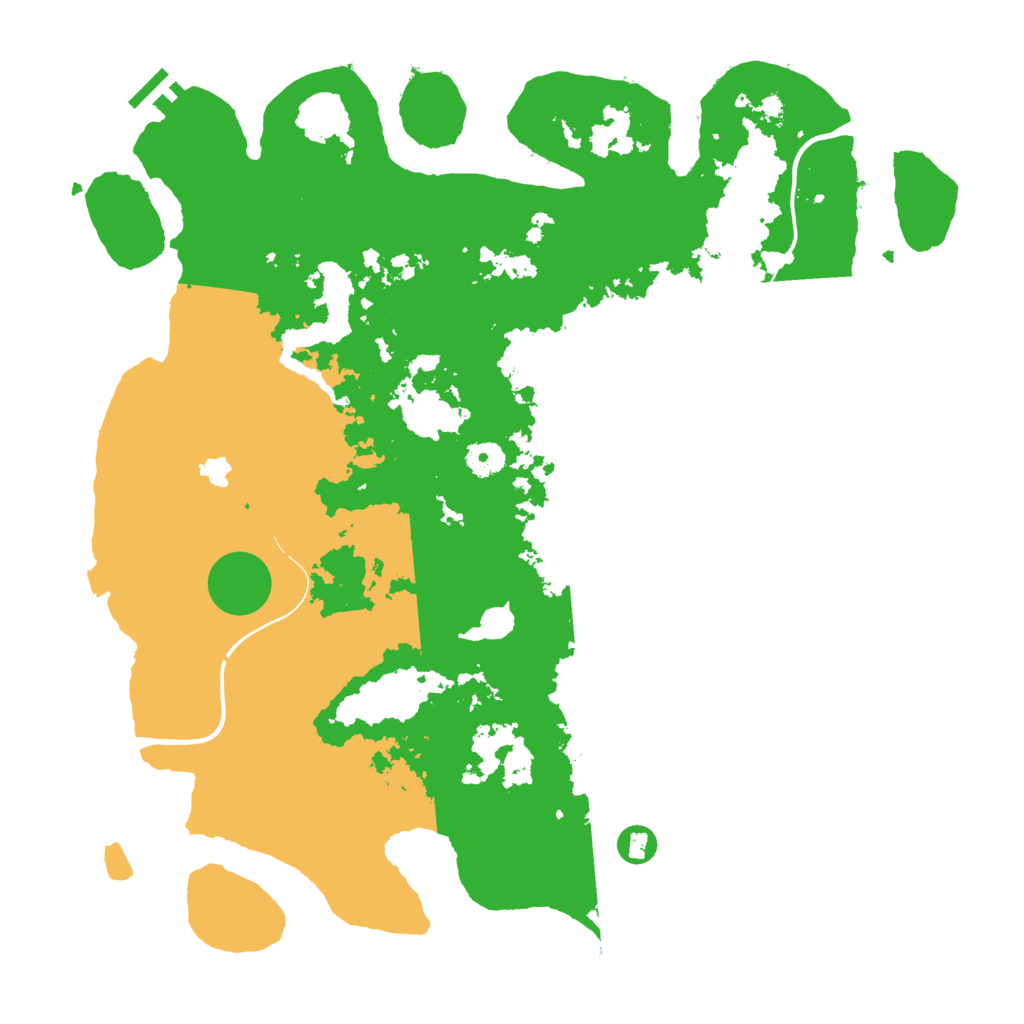 Biome Rust Map: Procedural Map, Size: 4250, Seed: 385272355