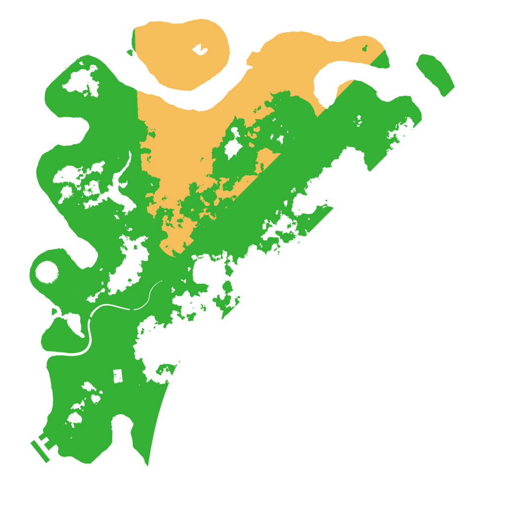 Biome Rust Map: Procedural Map, Size: 4000, Seed: 76420896