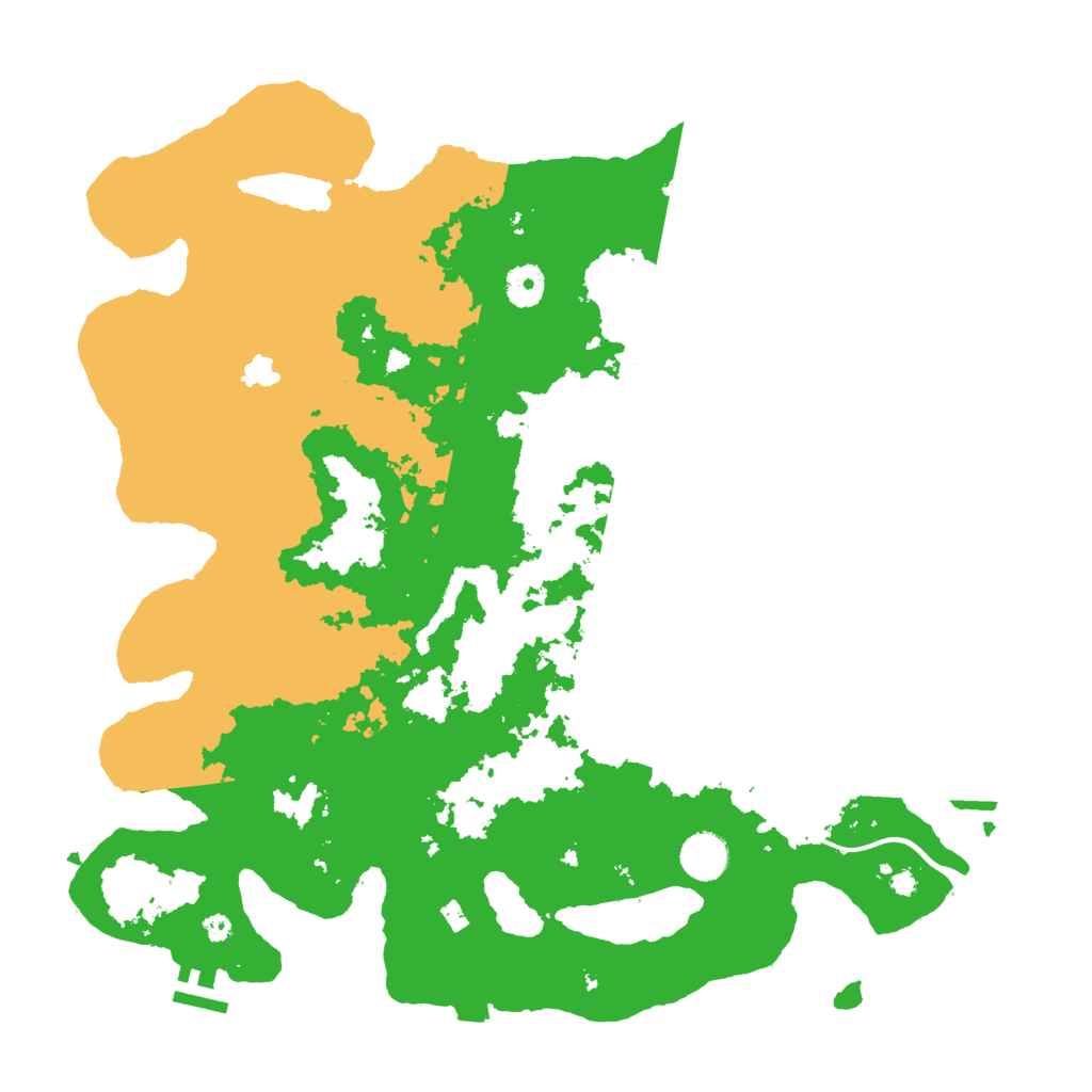 Biome Rust Map: Procedural Map, Size: 4000, Seed: 9000000