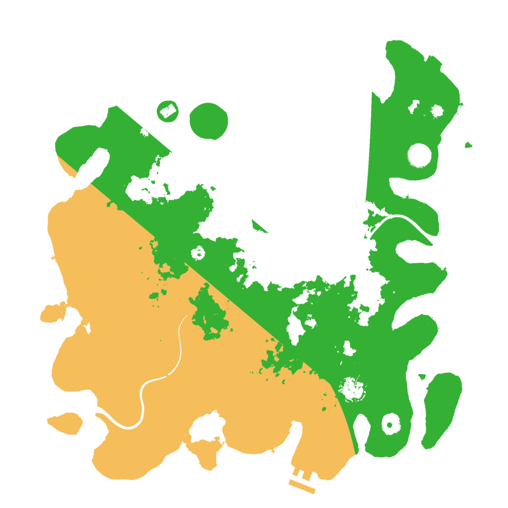 Biome Rust Map: Procedural Map, Size: 3750, Seed: 2035541702