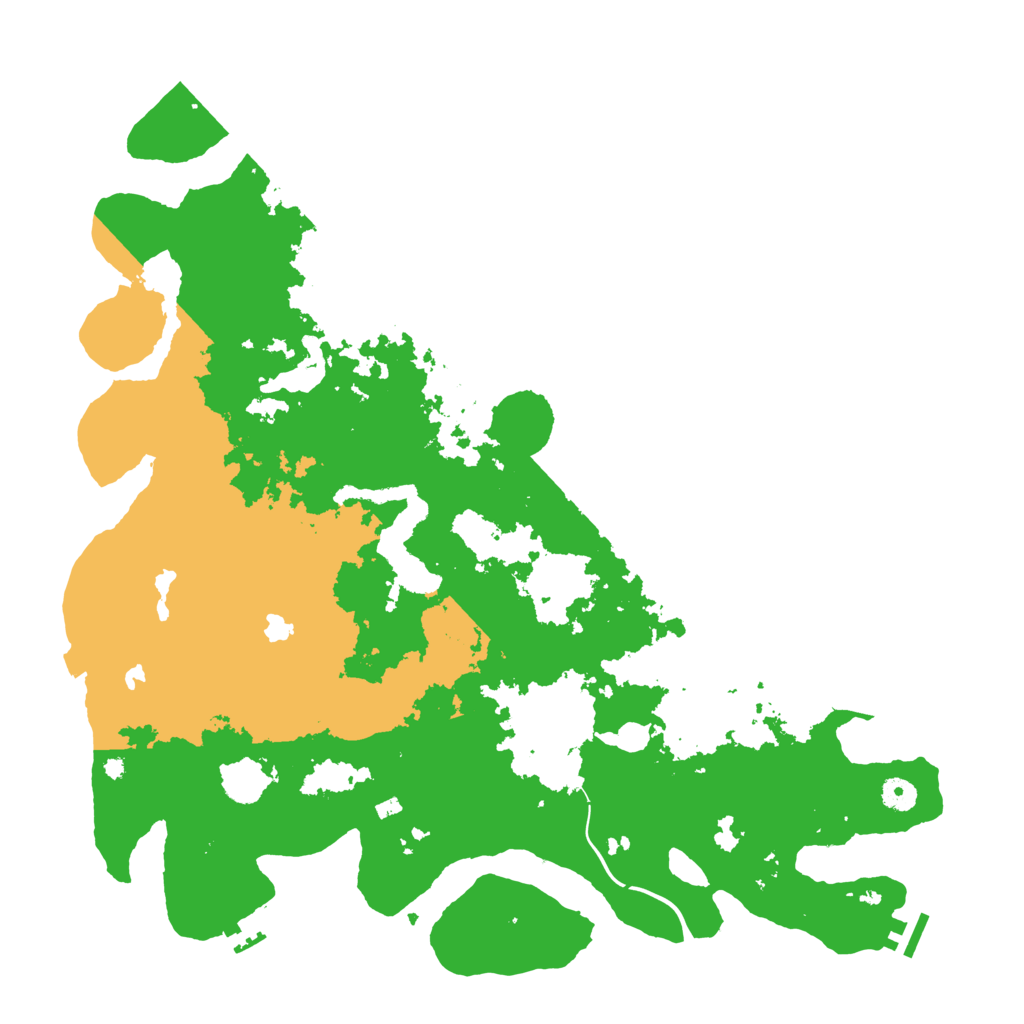 Biome Rust Map: Procedural Map, Size: 4500, Seed: 79001