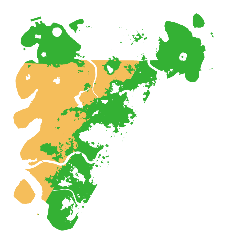 Biome Rust Map: Procedural Map, Size: 4500, Seed: 330766480