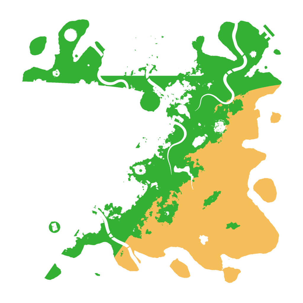 Biome Rust Map: Procedural Map, Size: 4250, Seed: 710146051