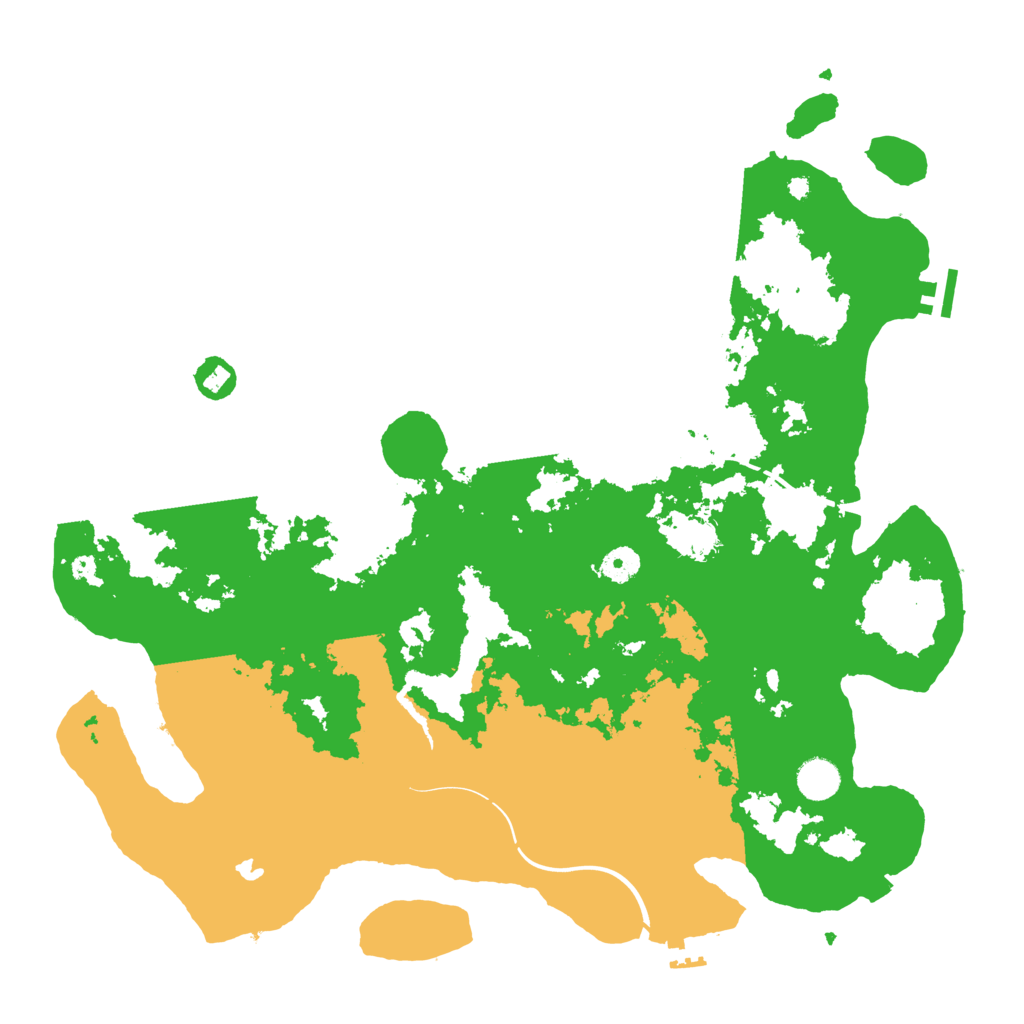Biome Rust Map: Procedural Map, Size: 4250, Seed: 2061364150