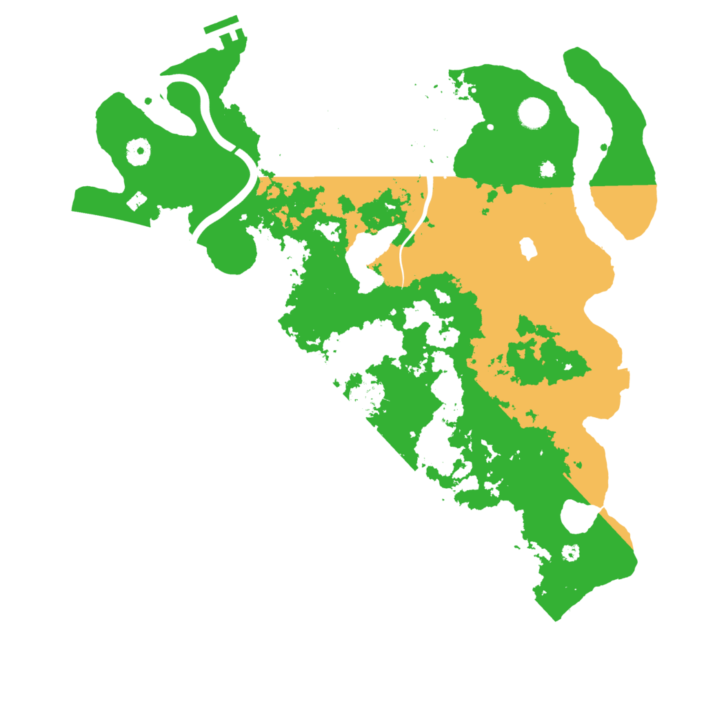 Biome Rust Map: Procedural Map, Size: 4000, Seed: 150125