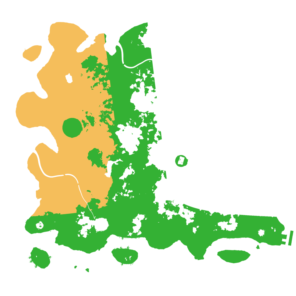 Biome Rust Map: Procedural Map, Size: 4000, Seed: 1359110669