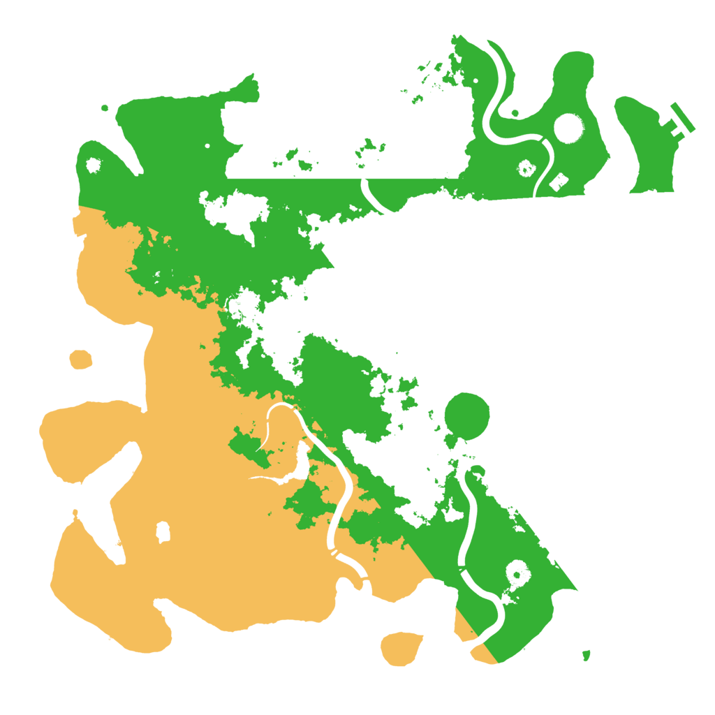 Biome Rust Map: Procedural Map, Size: 4250, Seed: 1747992151