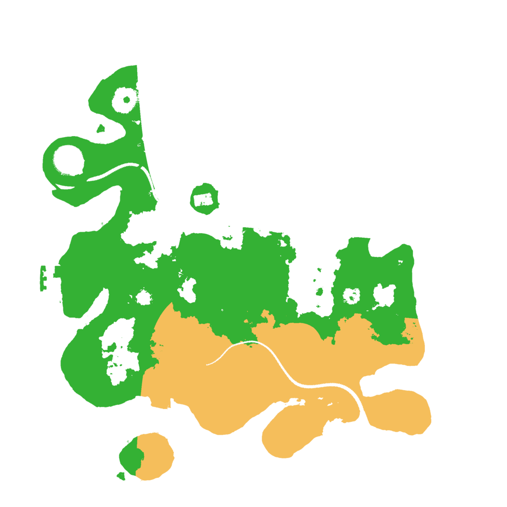 Biome Rust Map: Procedural Map, Size: 3000, Seed: 883107131