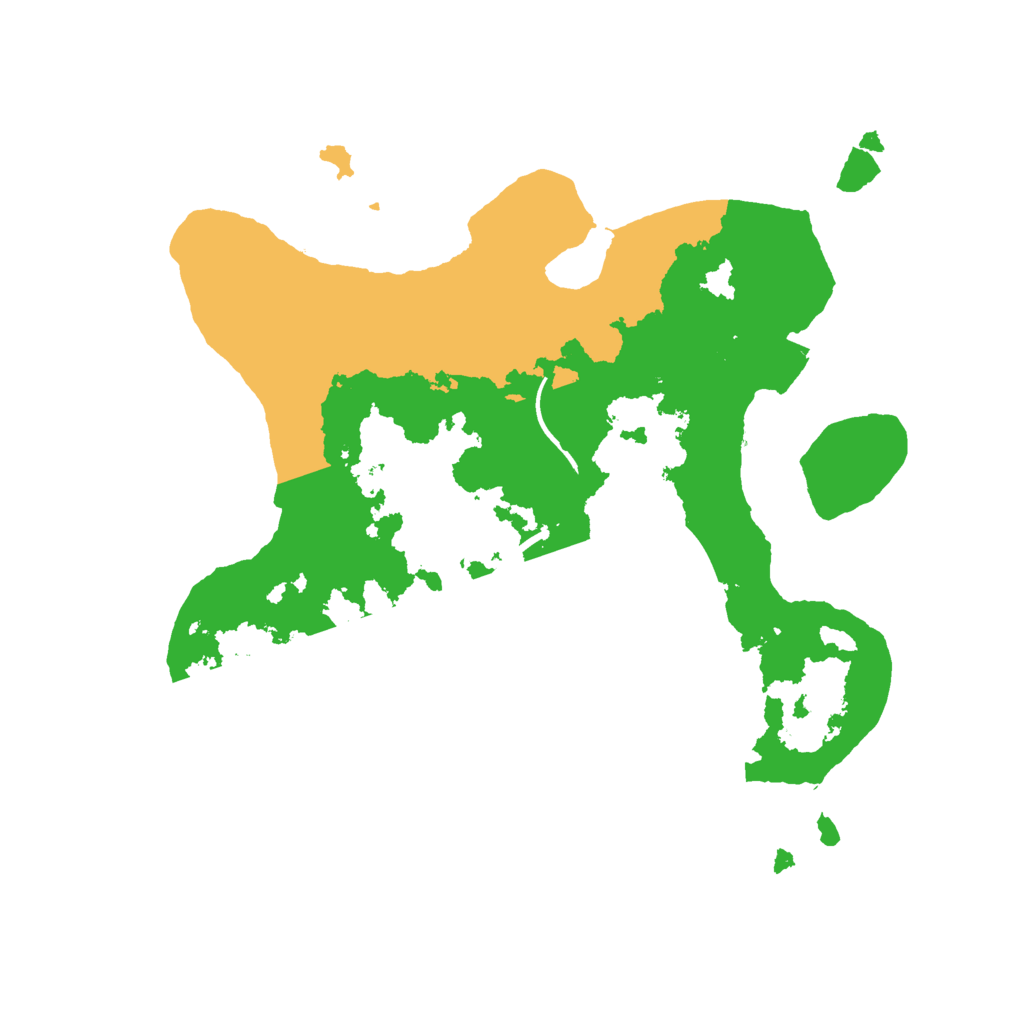 Biome Rust Map: Procedural Map, Size: 2250, Seed: 1203536894