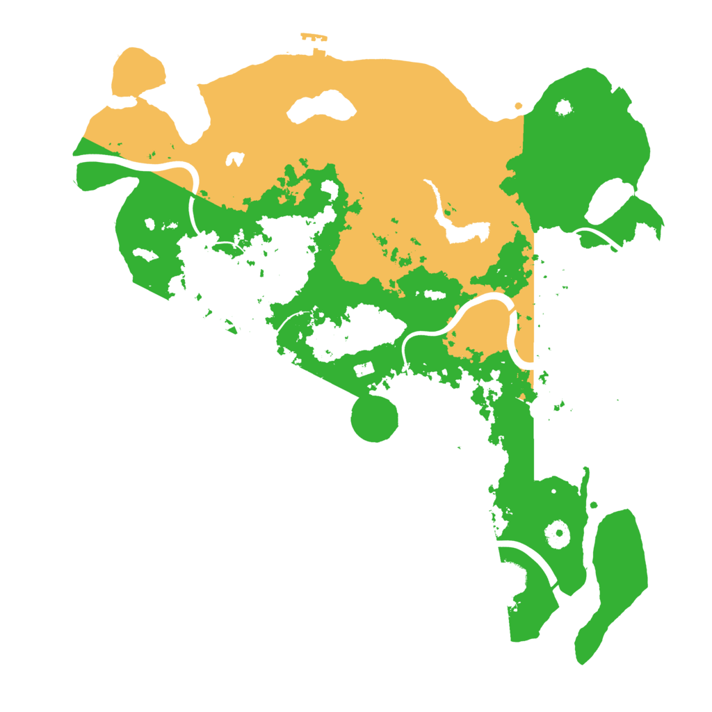 Biome Rust Map: Procedural Map, Size: 4050, Seed: 680337108