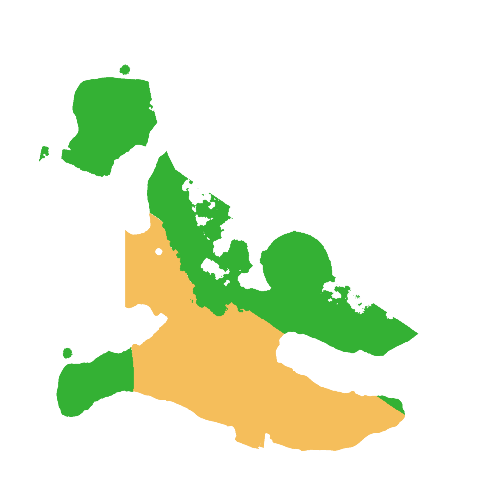 Biome Rust Map: Procedural Map, Size: 2000, Seed: 310188882