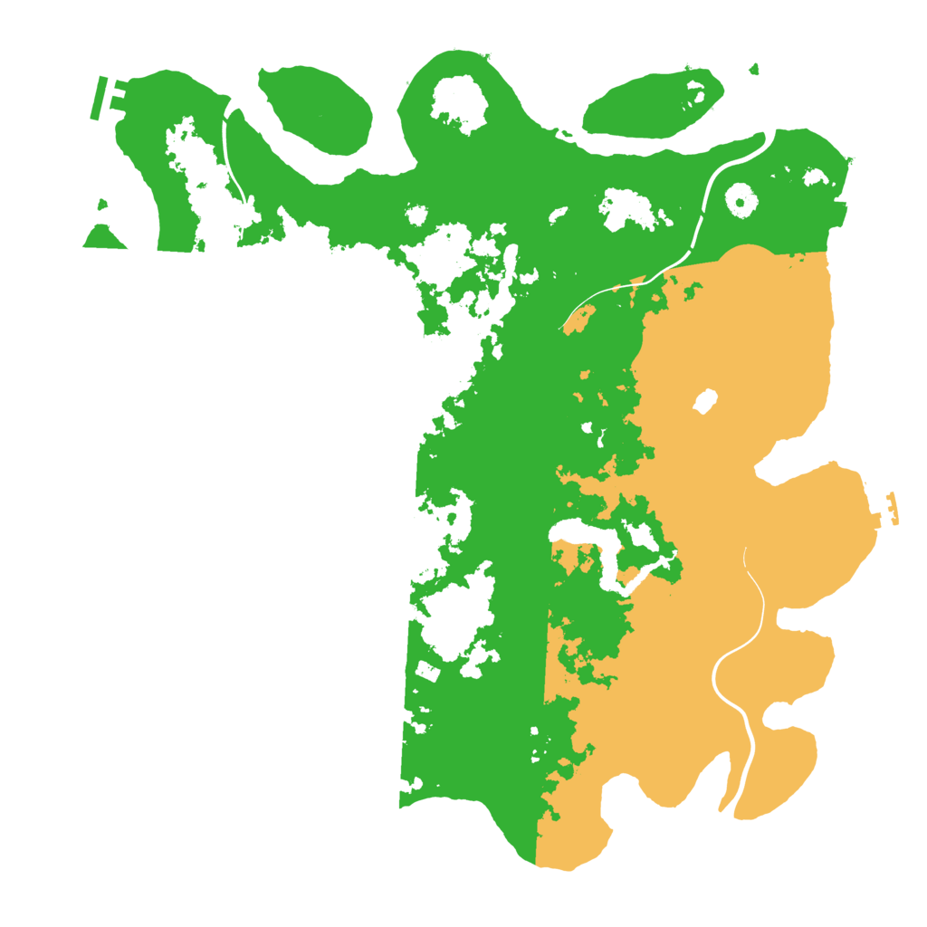 Biome Rust Map: Procedural Map, Size: 4250, Seed: 1331639448