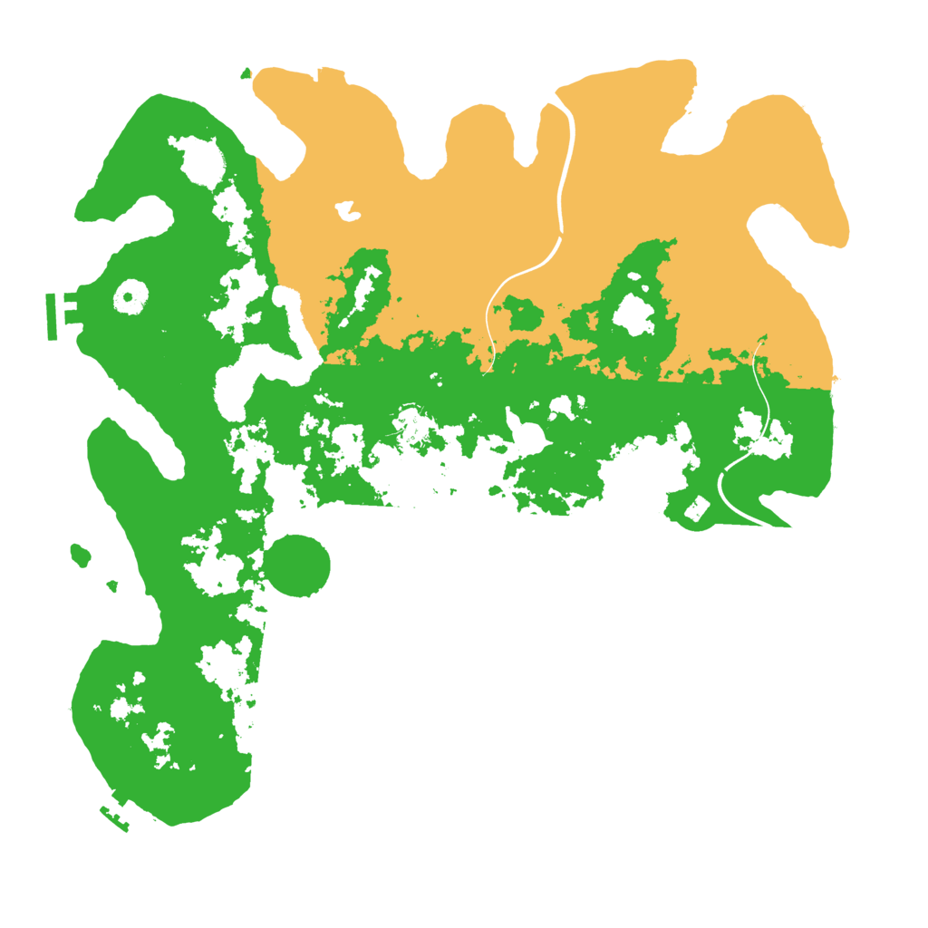Biome Rust Map: Procedural Map, Size: 4000, Seed: 6017318
