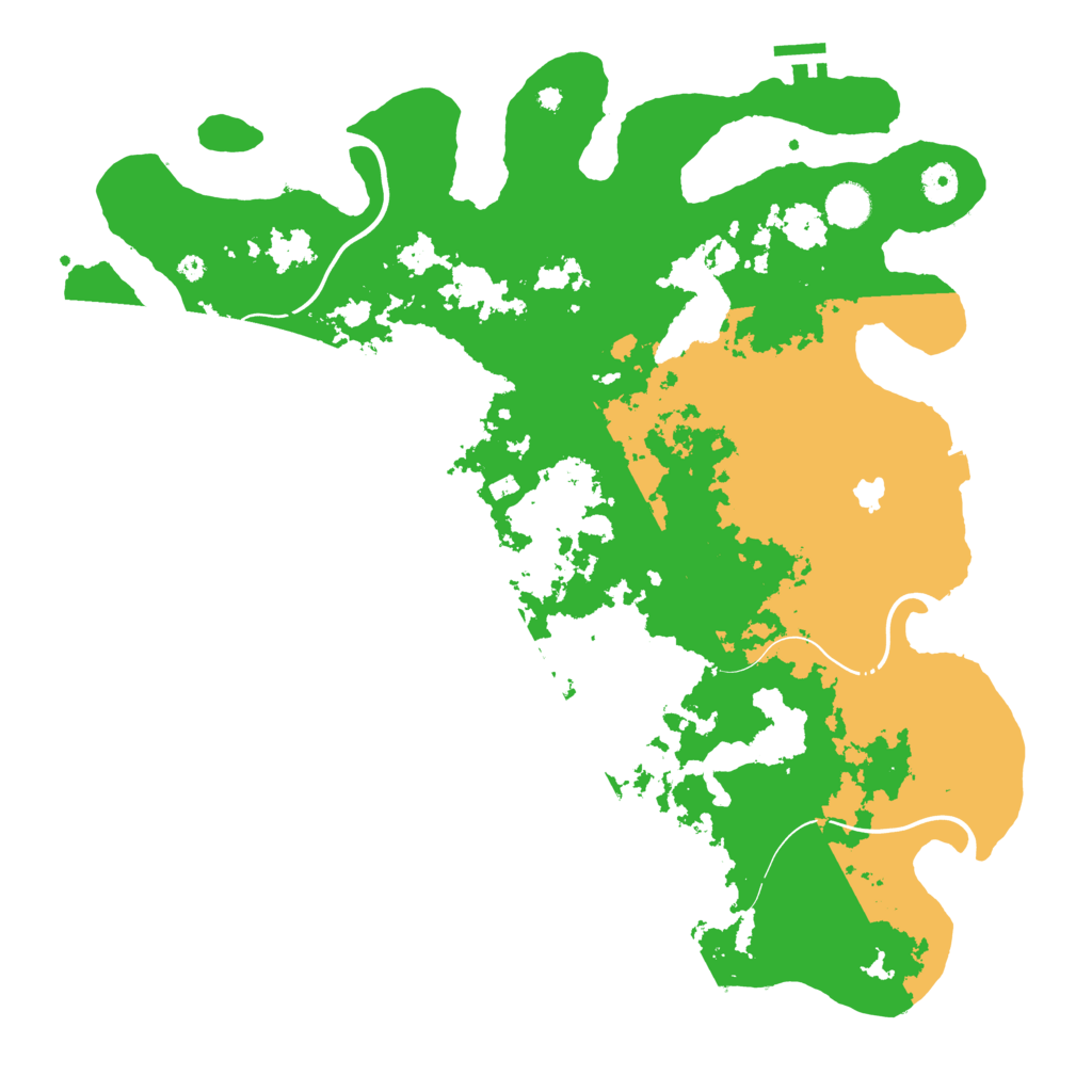 Biome Rust Map: Procedural Map, Size: 4250, Seed: 1872962157