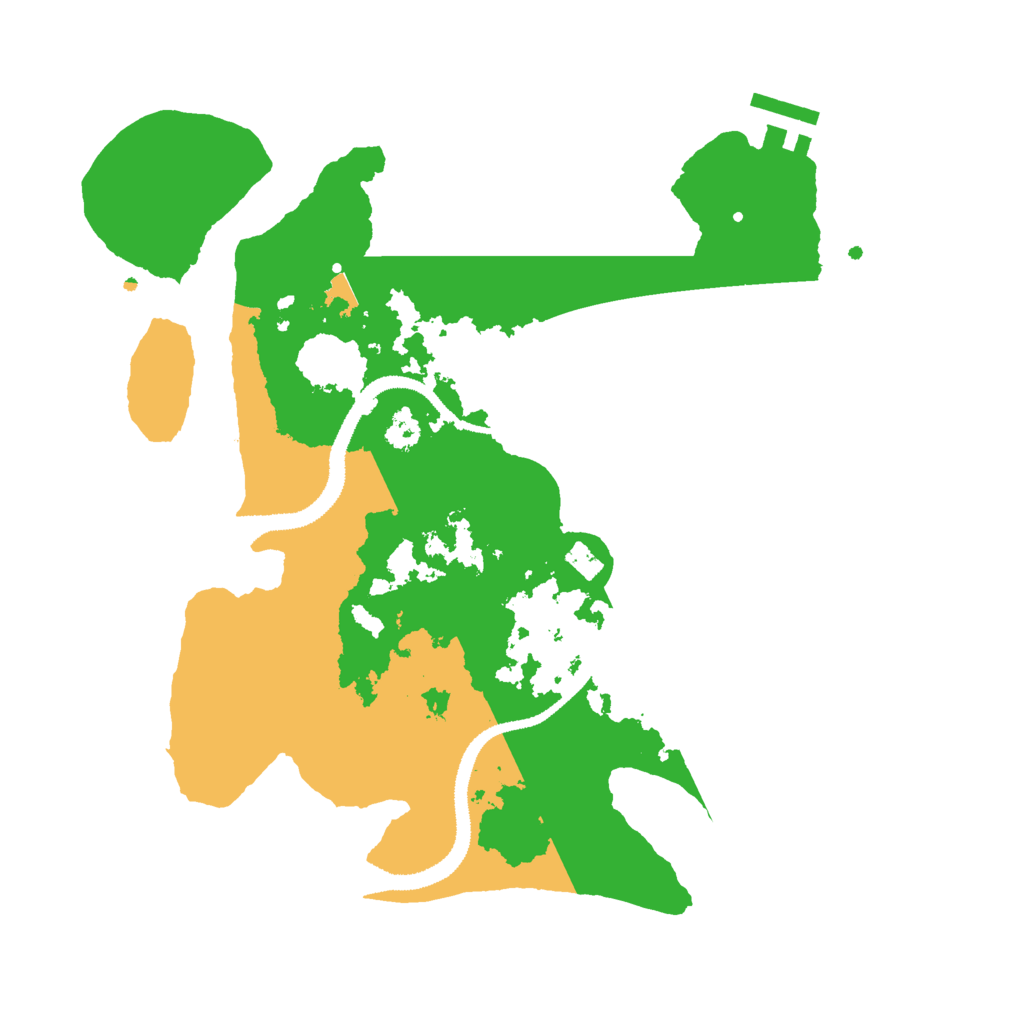 Biome Rust Map: Procedural Map, Size: 3000, Seed: 1835576492