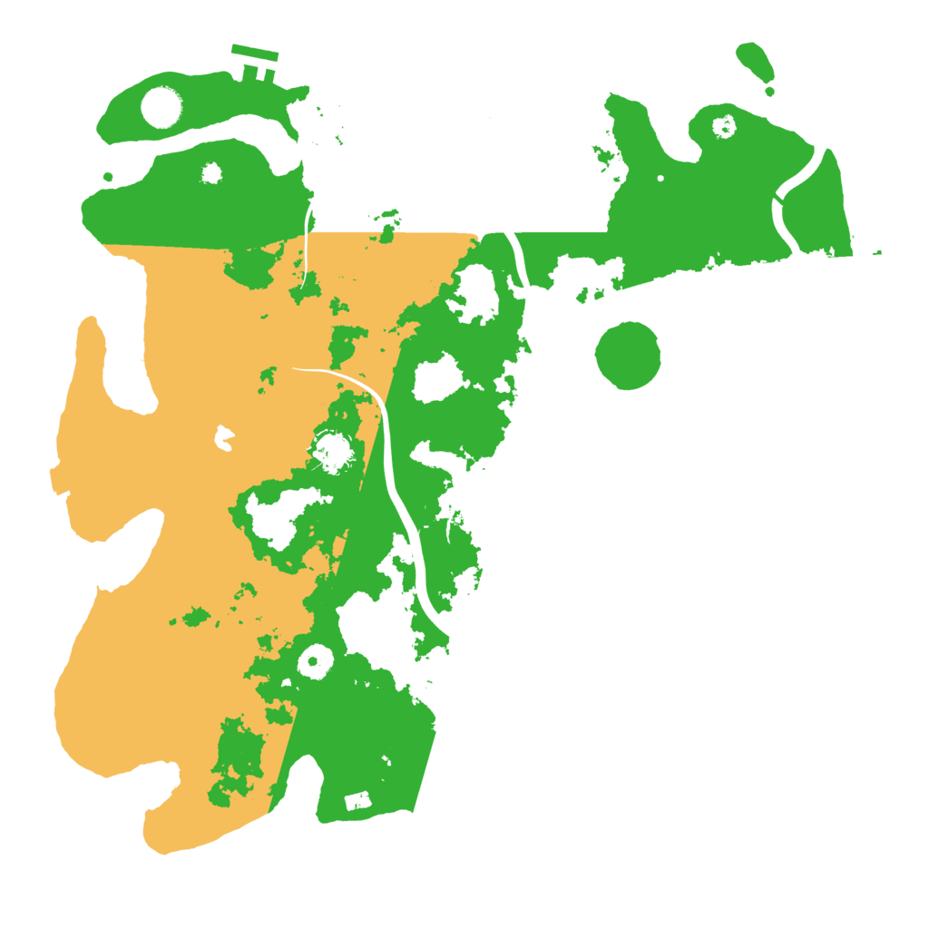 Biome Rust Map: Procedural Map, Size: 4000, Seed: 778185968