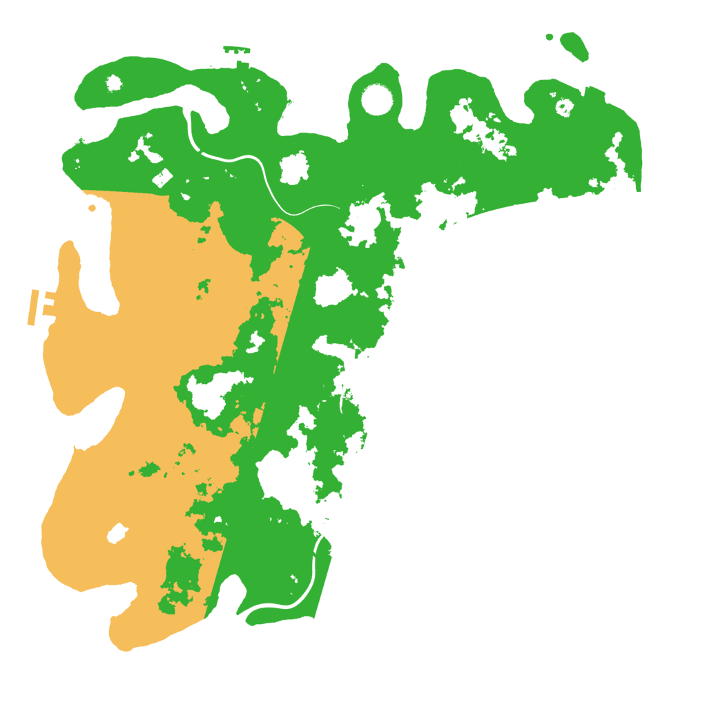 Biome Rust Map: Procedural Map, Size: 4000, Seed: 778185968