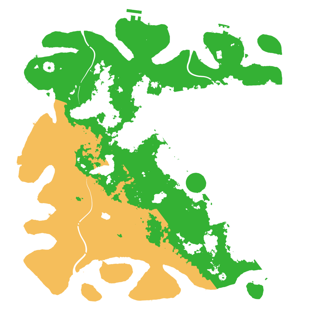 Biome Rust Map: Procedural Map, Size: 4250, Seed: 664357262