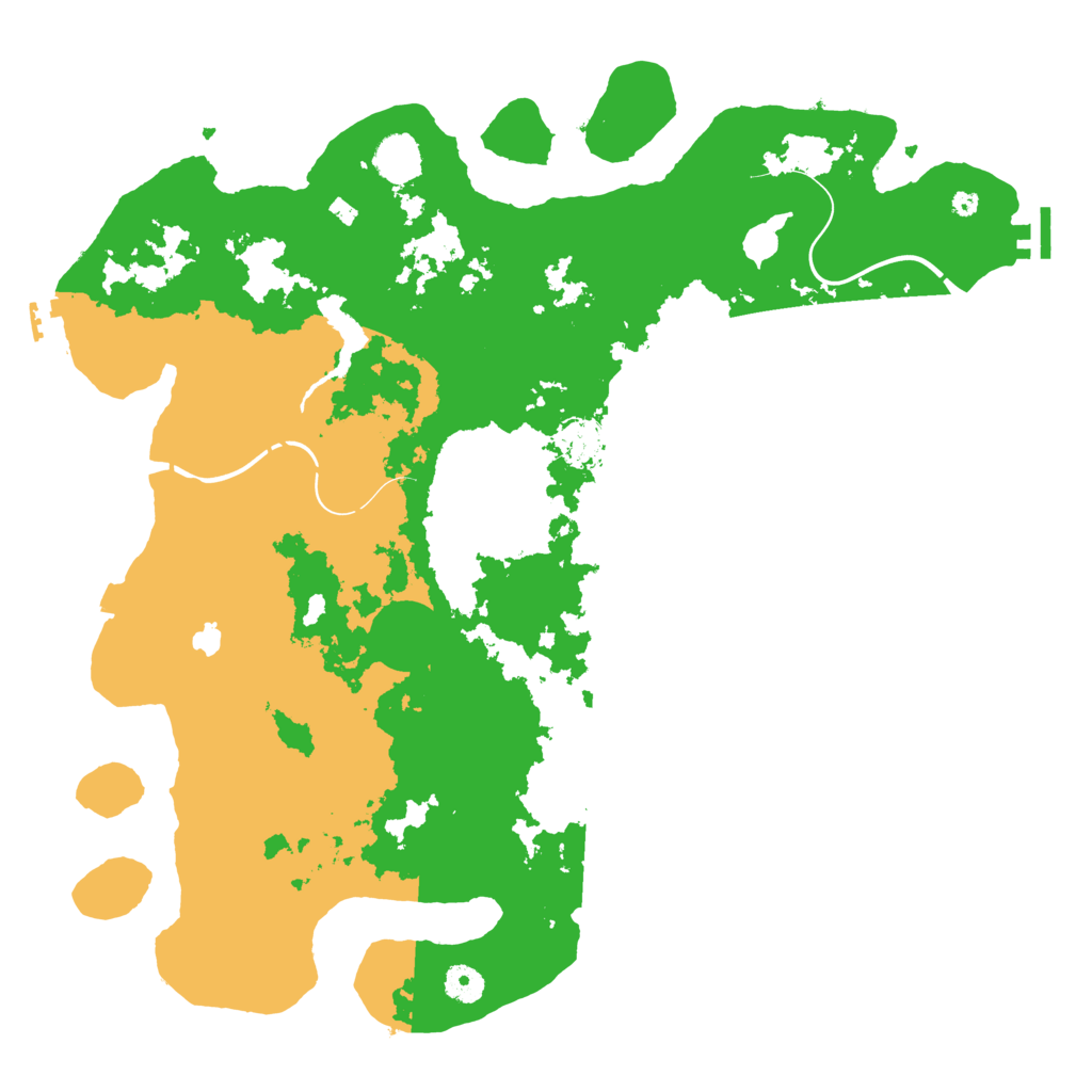 Biome Rust Map: Procedural Map, Size: 4250, Seed: 984299361