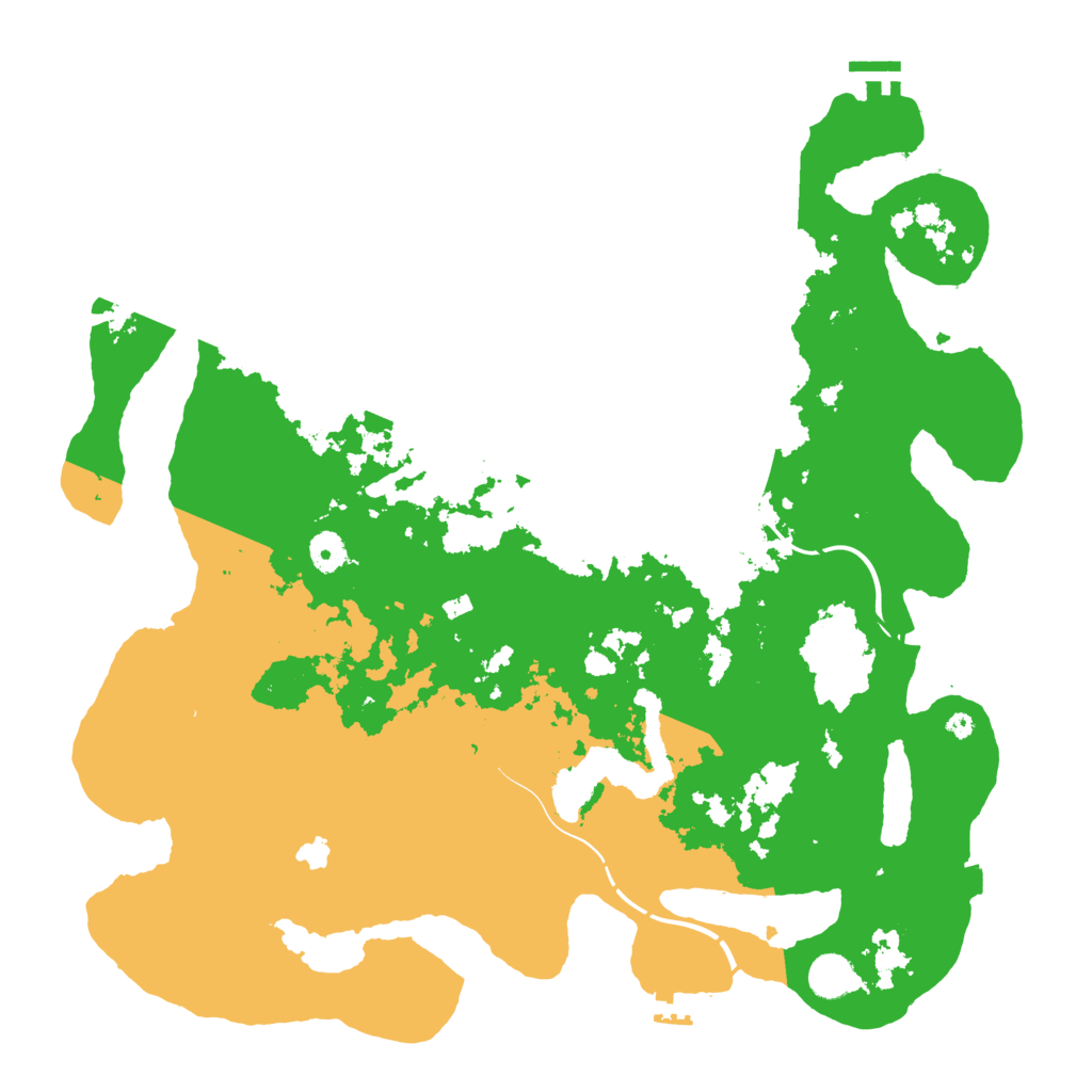 Biome Rust Map: Procedural Map, Size: 4250, Seed: 270379