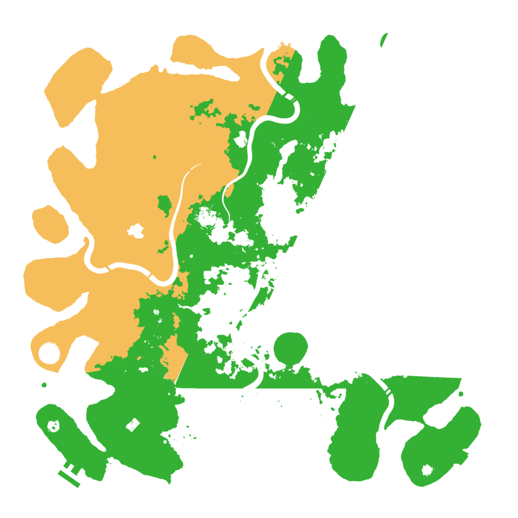 Biome Rust Map: Procedural Map, Size: 4250, Seed: 873269