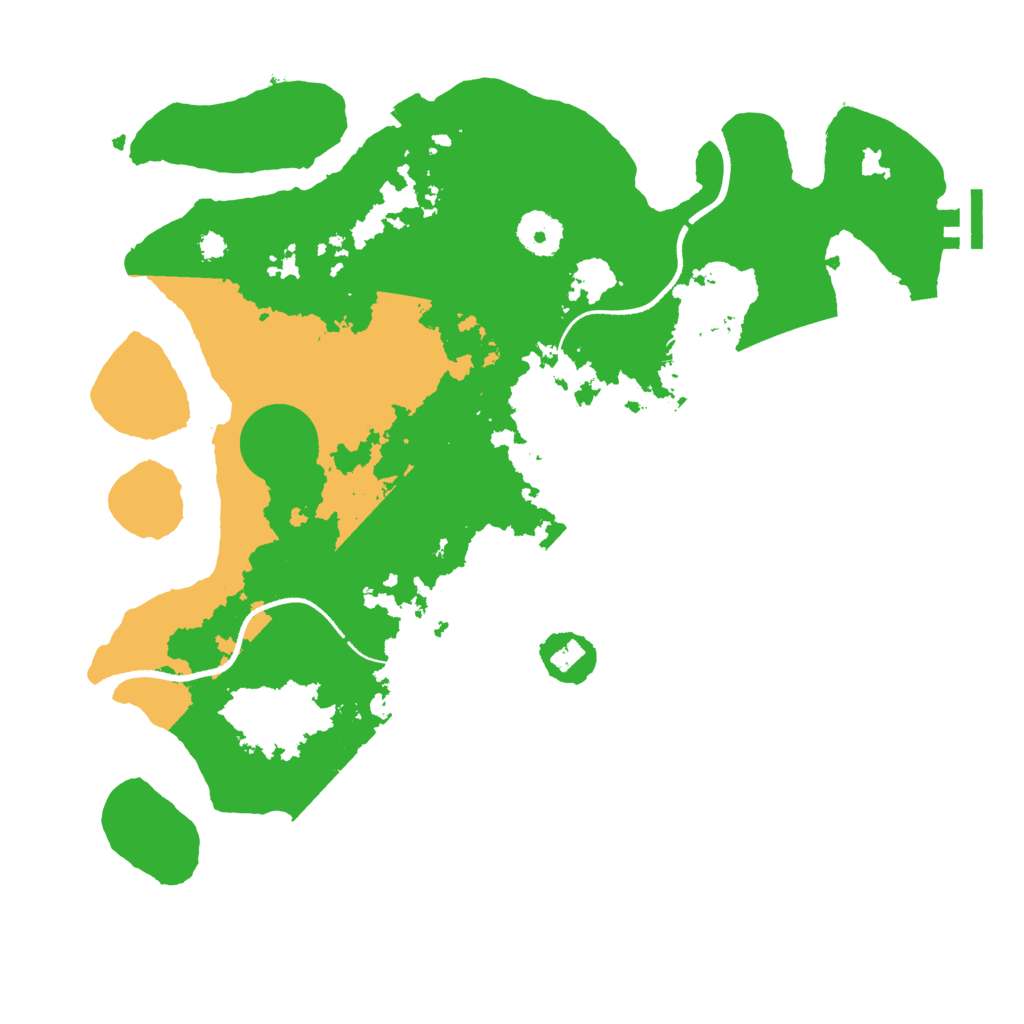 Biome Rust Map: Procedural Map, Size: 3450, Seed: 128628837