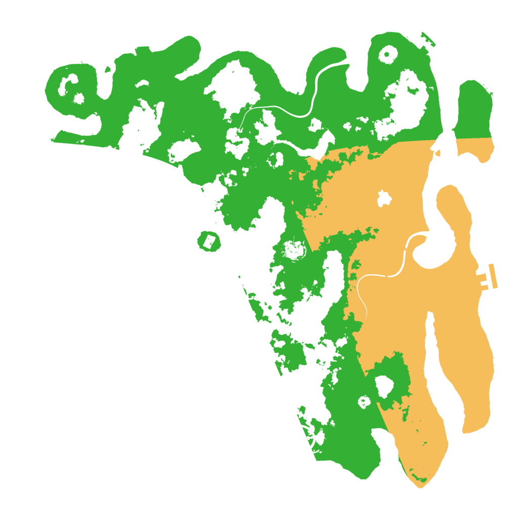 Biome Rust Map: Procedural Map, Size: 4250, Seed: 9374556