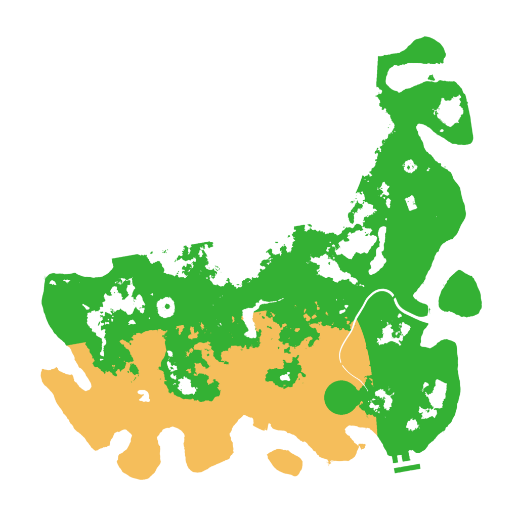 Biome Rust Map: Procedural Map, Size: 4000, Seed: 1531527055
