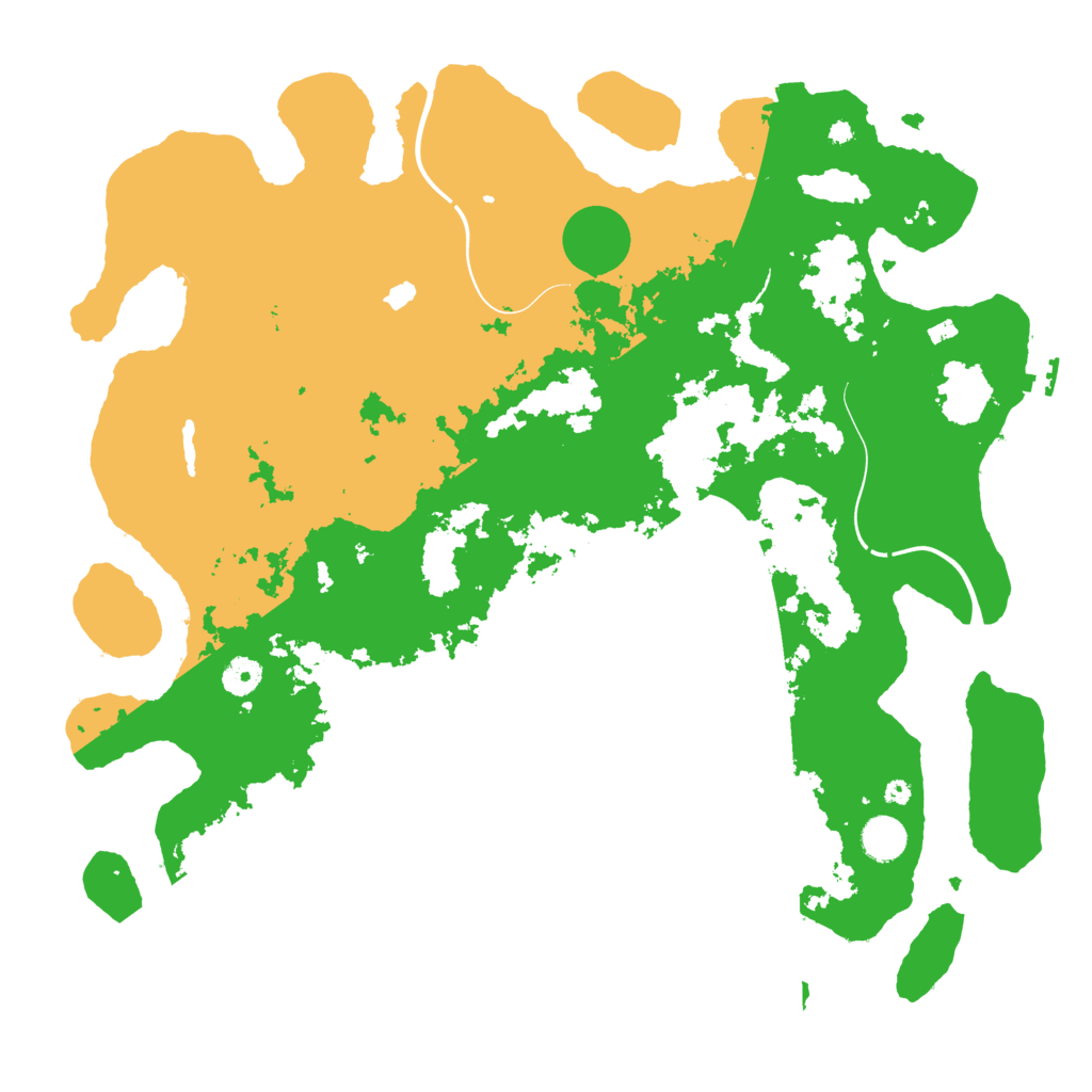 Biome Rust Map: Procedural Map, Size: 4250, Seed: 1918230123