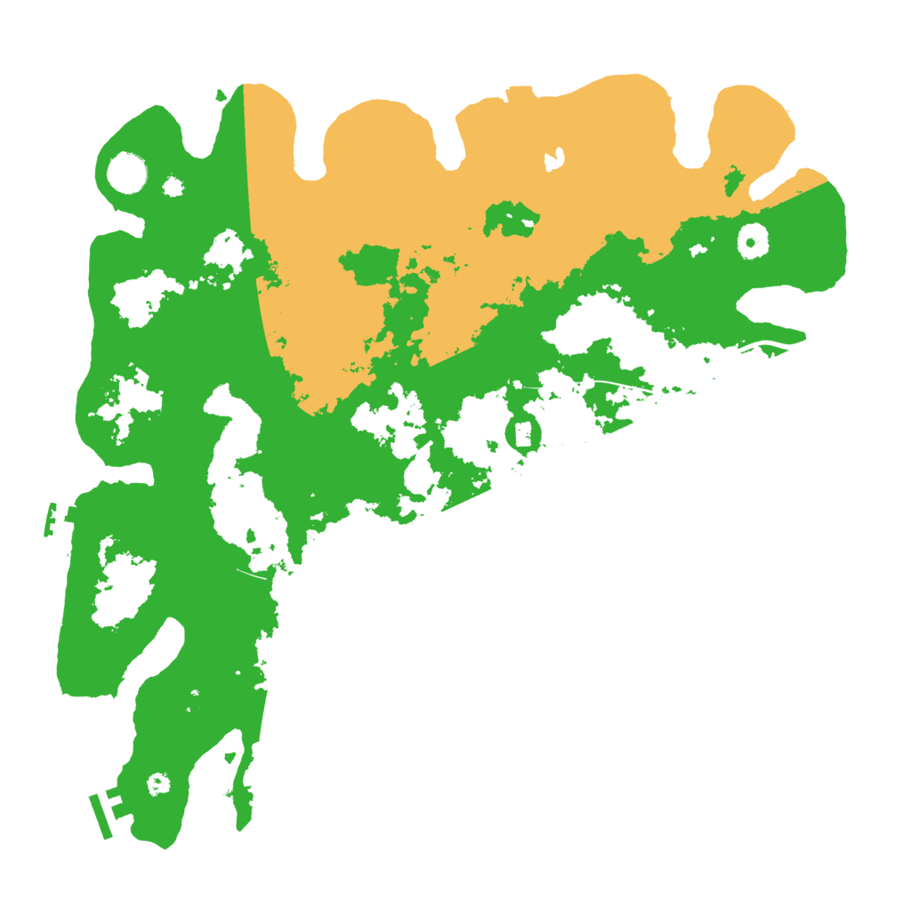 Biome Rust Map: Procedural Map, Size: 4000, Seed: 223543185