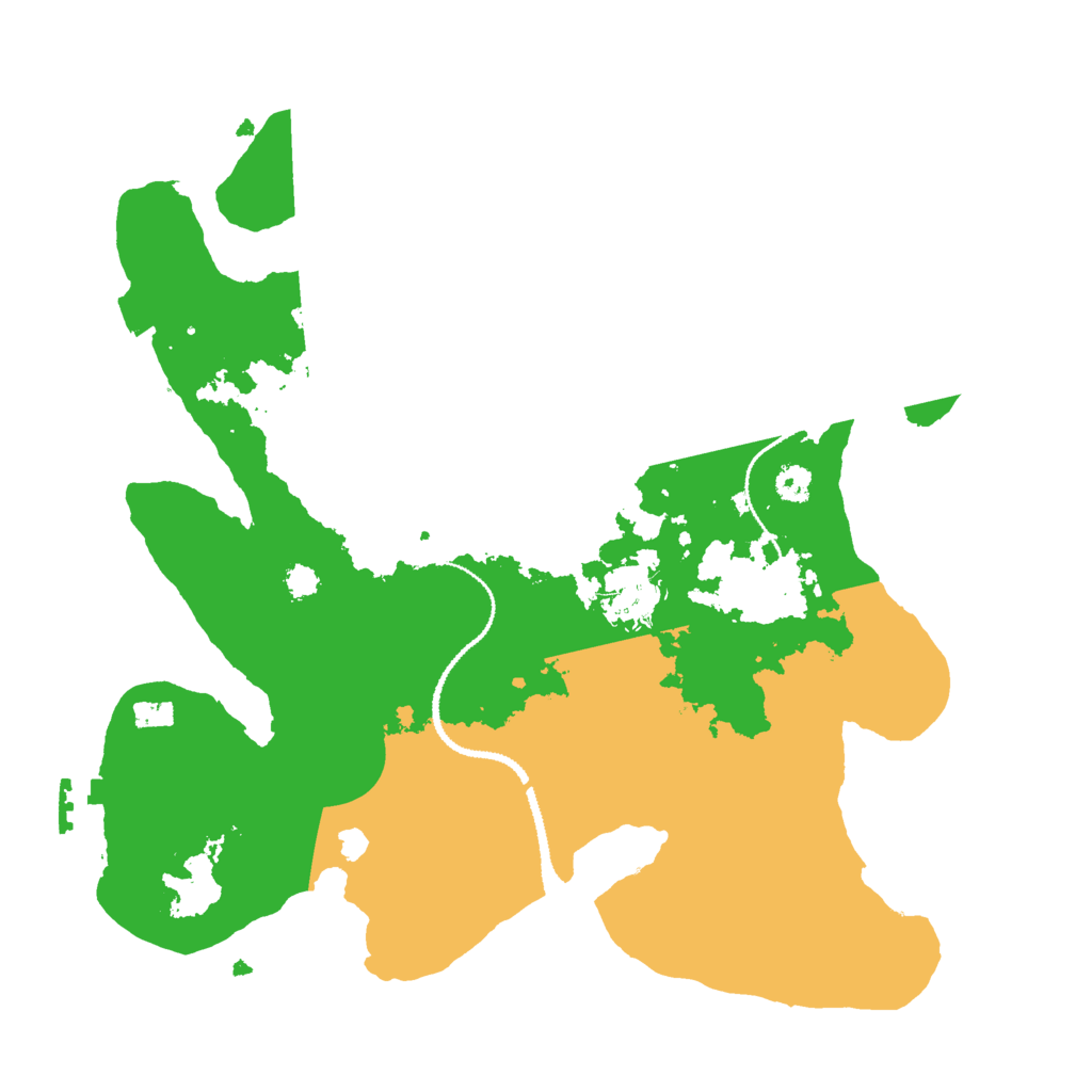 Biome Rust Map: Procedural Map, Size: 3000, Seed: 1473762532