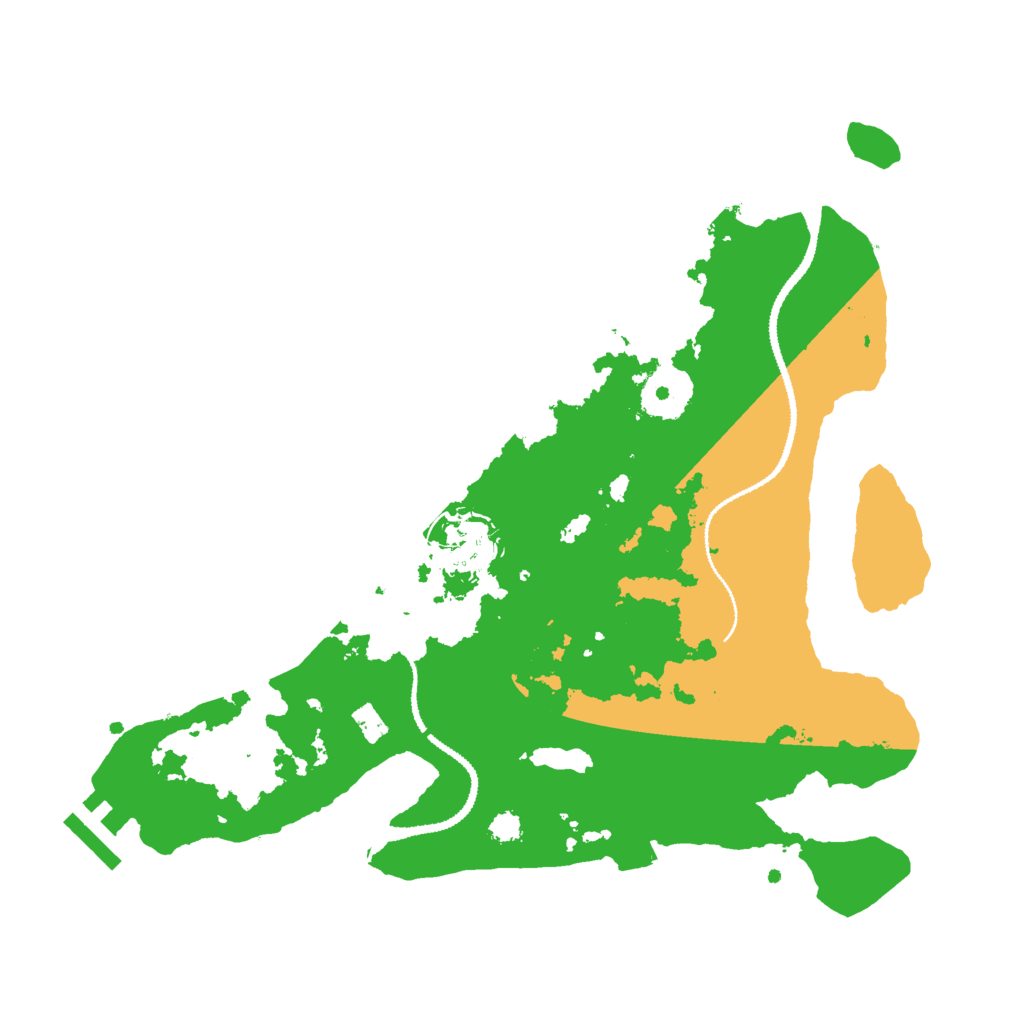 Biome Rust Map: Procedural Map, Size: 3000, Seed: 5802