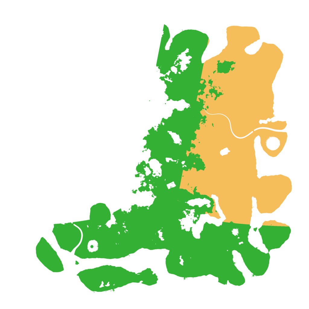 Biome Rust Map: Procedural Map, Size: 4000, Seed: 634929787
