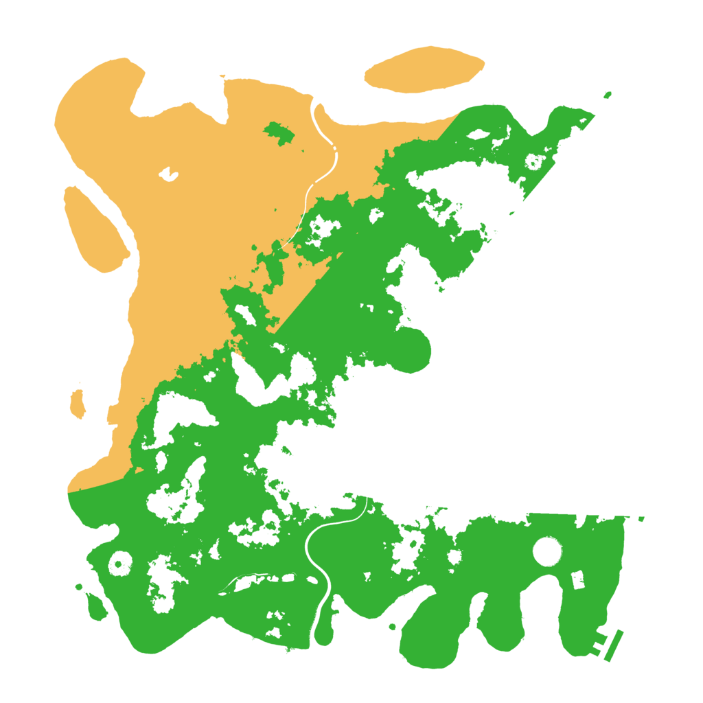 Biome Rust Map: Procedural Map, Size: 4250, Seed: 2039343908