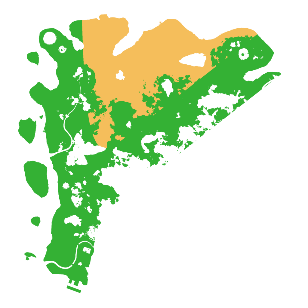 Biome Rust Map: Procedural Map, Size: 4250, Seed: 210812647