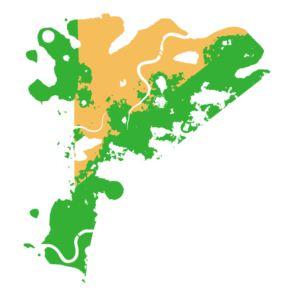 Biome Rust Map: Procedural Map, Size: 4250, Seed: 210812647