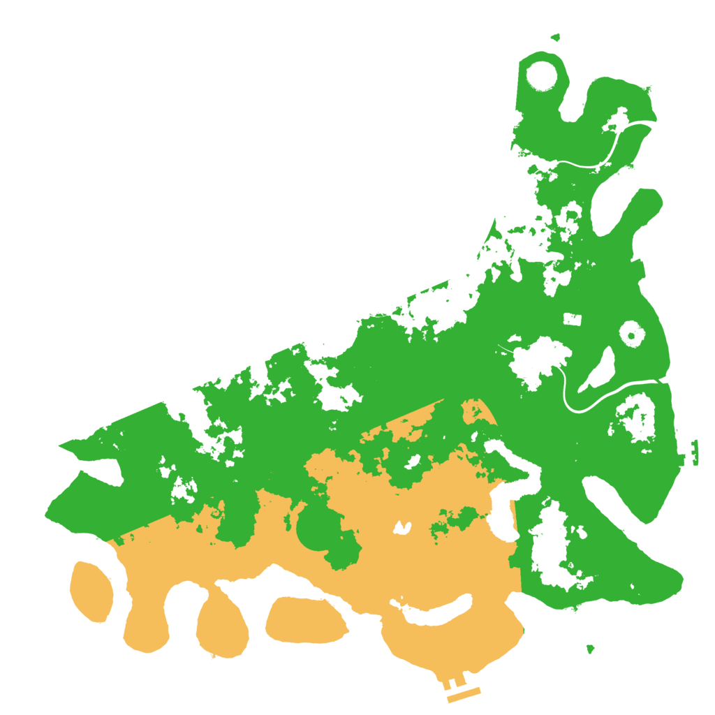 Biome Rust Map: Procedural Map, Size: 4250, Seed: 44751490