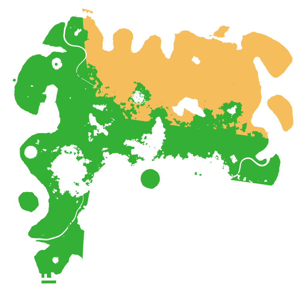 Biome Rust Map: Procedural Map, Size: 4250, Seed: 688465