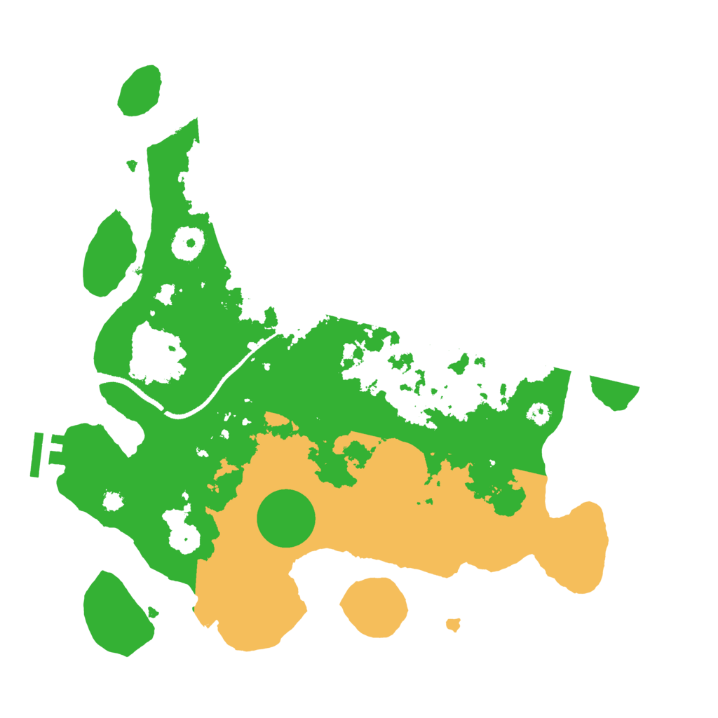 Biome Rust Map: Procedural Map, Size: 3250, Seed: 806386226