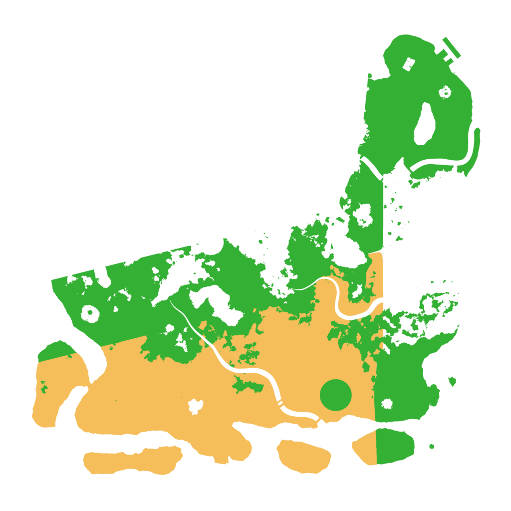 Biome Rust Map: Procedural Map, Size: 4250, Seed: 1148534247