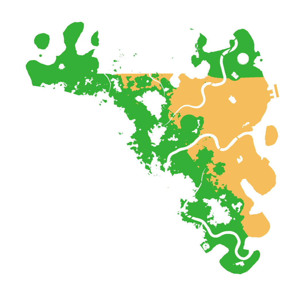 Biome Rust Map: Procedural Map, Size: 4500, Seed: 1468113619