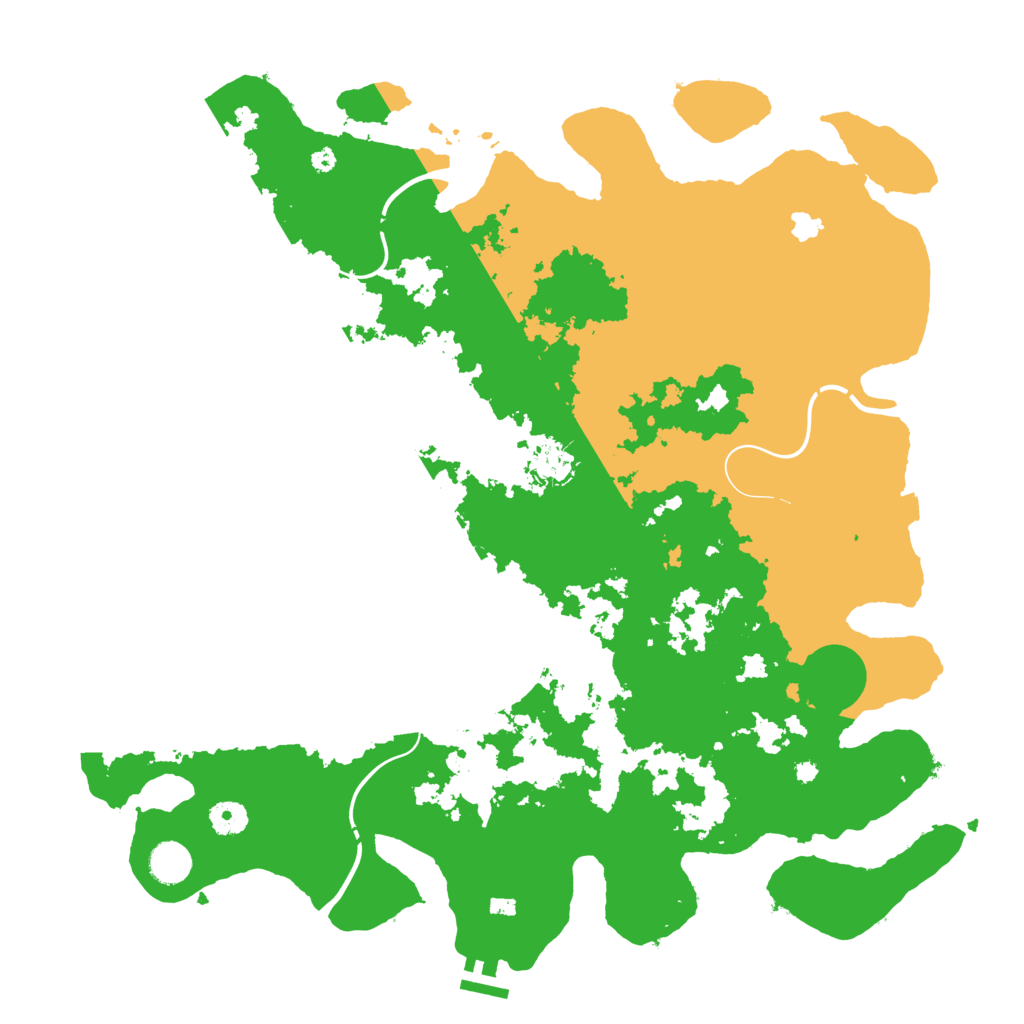 Biome Rust Map: Procedural Map, Size: 4250, Seed: 1657936875