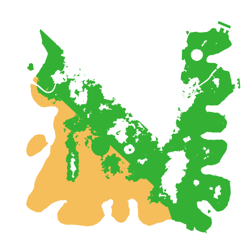 Biome Rust Map: Procedural Map, Size: 3750, Seed: 2080671621