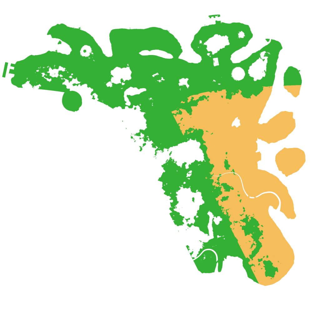 Biome Rust Map: Procedural Map, Size: 4250, Seed: 137921303